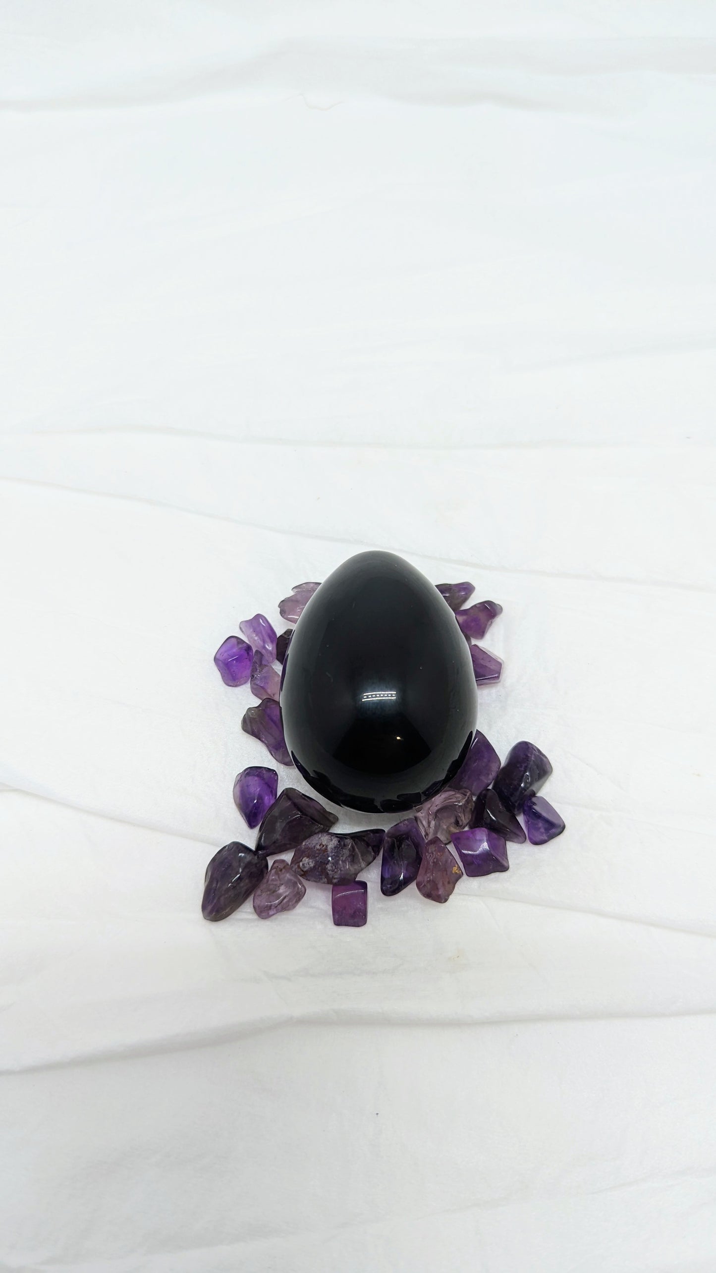 Egg Carving - Obsidian 5 cm